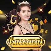 Baccarat live casino game icon